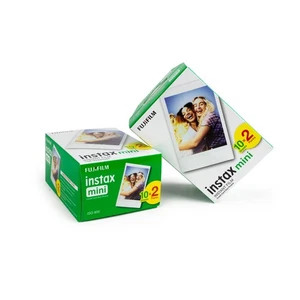 2x Fuji Instax Mini Film Sofortbildfilm Doppelpack 40 Bilder Instant 8 9 11 25 - Bild 1 von 6