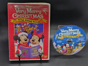 Disney's Sing Along Songs: Very Merry Christmas (DVD, 2002) Has Light Marks  - Imagen 1 de 9