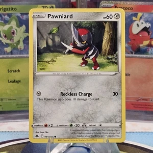 Pawniard 091/159 Non-Holo Common Crown Zenith Pokemon TCG NM/M - Picture 1 of 2