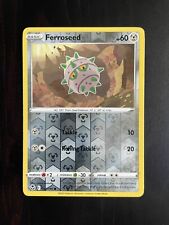 Pokemon card SILVER TEMPEST Reverse Holo FERROSEED (121/195) Mint/NM