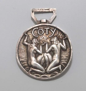 RARE 1940's André Lavrillier France Art Nouveau 800 Silver Medal - Picture 1 of 7
