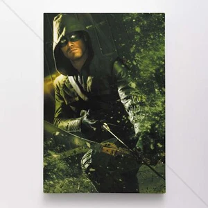 Green Arrow Poster Canvas DC Comic Book Cover Art Print #28899 - Bild 1 von 4
