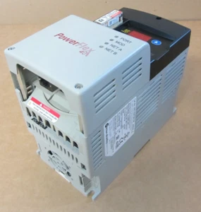 Allen-Bradley PowerFlex 40 VFD w 22-COMM-E Ethernet, 1HP 380-480V. 22D-D2P3N104 - Picture 1 of 15