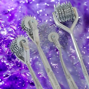 Wartenberg Neurological Pinwheel Set of 4 - 1,3,5, & 7 Head Spur Diagnostic - Picture 1 of 6