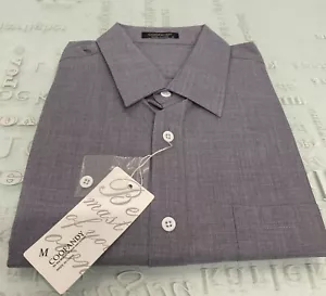 Coofandy Mens Casual Linen Button Down Shirt Chambray Size M. - Picture 1 of 4