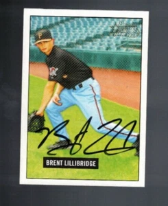 Brent Lillibridge 2005 Bowman Heritage #342 Signed Autographed Pirates - Picture 1 of 2
