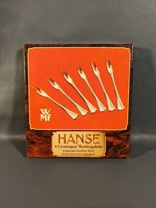 6 WMF Hanse Cromargan Stainless Steel Forks 18/10 - Picture 1 of 7