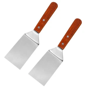 2 Pezzi Spatola per Pizza Barbecue Griglia Forniture Cucina Commerciale - Foto 1 di 12