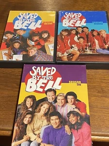 Saved By The Bell Seasons 1-5 (Dvd) Bundle Lot - Picture 1 of 8