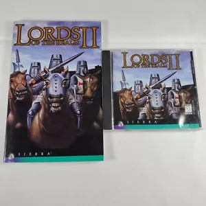 Lords of the Realm II 2 (1996) Sierra CD-ROM PC Game w/ Manual - Picture 1 of 8
