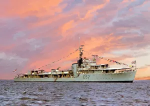 HMS COSSACK - LIMITED EDITION ART (25) - Bild 1 von 1