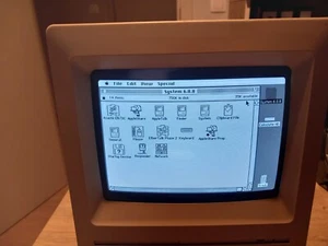 Macintosh system disk 6.0.8 800 K (system start up) Double Density diskette - Photo 1/4