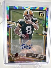 2023 Panini Donruss Sean Clifford The Rookies Foil Auto Autograph RC /299