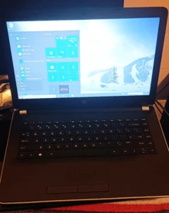 HP PAVILION 14" AMD A4-9120 2.2-2.5GHZ RADEON R3 8GB RAM 1TB HDD WINDOWS 10 PRO - Picture 1 of 8
