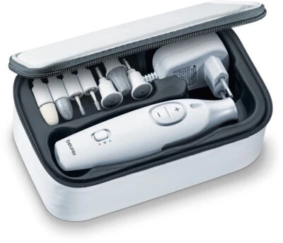 Beurer Manikür-/Pedikürgerät MP 42 Maniküre-/Pediküre Se Weiss-Silber - Bild 1 von 3