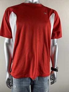 New Balance Mens Red Large Jersey XL Shirt - Picture 1 of 8