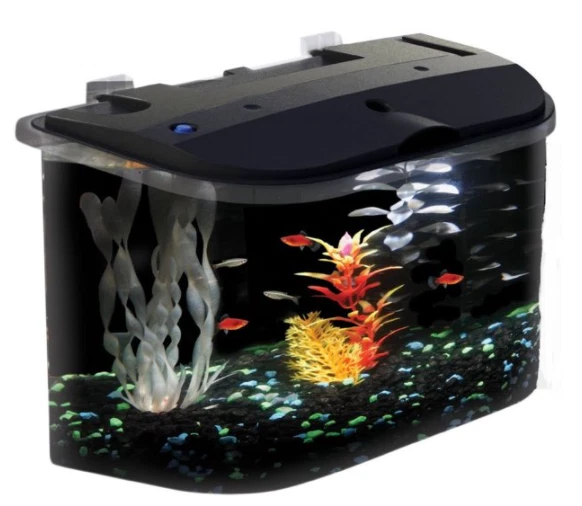 Koller Products AQ15005 Panaview 5-Gallon LED Light Aquarium