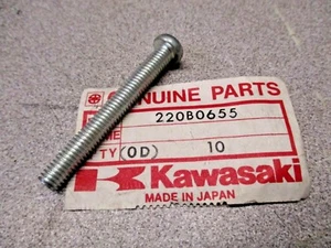 TORNILLO CUBIERTA MOTOR KAWASAKI H1 H2 KX KDX KT KZ 125 175 250 400 500 750 1300 - Imagen 1 de 2