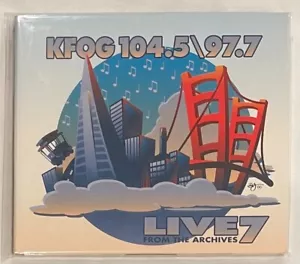 KFOG LIVE FROM THE ARCHIVES 7 OOP Rare 2000 CD Squeeze Tori Amos Indigo Girls - Picture 1 of 3