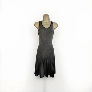 Milly Black And White Tank Sweater Dress Women’s Size Medium - Picture 1 of 3