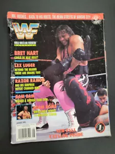 WWF MAGAZIN AUGUST 1993 BRET ""HITMAN"" HART M453 - Bild 1 von 1