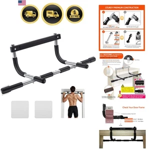 Barra Pull Up per Porta Palestra Interno Attrezzatura Esercizi Fitness Bar - Foto 1 di 8