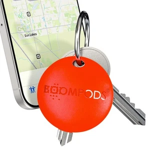 Boompods Tracker Bluetooth iPhone Clé Sac Alarme et Pile remplaçable Boomtag - Photo 1/4