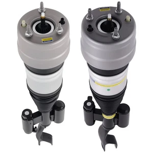 Pair Front Air Shock Strut Fit Mercedes W253 C253 GLC 300 350 43 63 AMG 4Matic - Picture 1 of 11