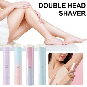 2 in 1 Dual Head Shaver, Electric Bikini Trimmer Wet&Dry Removal Use Hair W8K2 - Picture 1 of 16