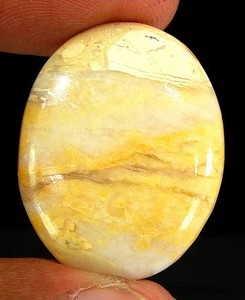 Pietra Preziosa Sciolta 31,80 Ct Diaspro Maligano Naturale Cabochon Filo Avvolgente Pietra - 29984 - Foto 1 di 2