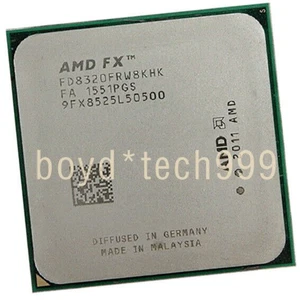 AMD FX-8320 FD8320FRW8KHK CPU 8 Core 3.50GHz Socket AM3+ 8 MB Processor - Picture 1 of 4