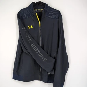 Chaqueta Under Armour Para Hombre XXL NFL HACER HISTORIA Combina Auténtica Cremallera Completa - Imagen 1 de 15