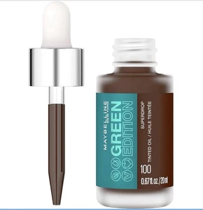 Maybelline Green Edition Superdrop Tinted Oil Base Adjustable Foundation 100 - Bild 1 von 7
