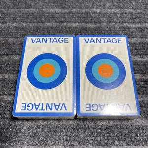 Vintage Vantage Zigaretten Werbe Werbung Spielkarten Lot VERSIEGELT #1 - Bild 1 von 3