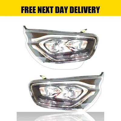 Fits  Ford Transit Custom  2018- On Headlight Headlamp Projector Pair Right Left - Image 1 of 4