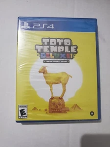 Toto Temple Deluxe Limited Physical Edition Ps4 New Steal An Egg Laying Goat - Picture 1 of 1
