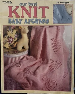 Our Best Knit Baby Afghans by Leisure Arts, Inc. and Leisure Arts 33 Designs - Picture 1 of 16