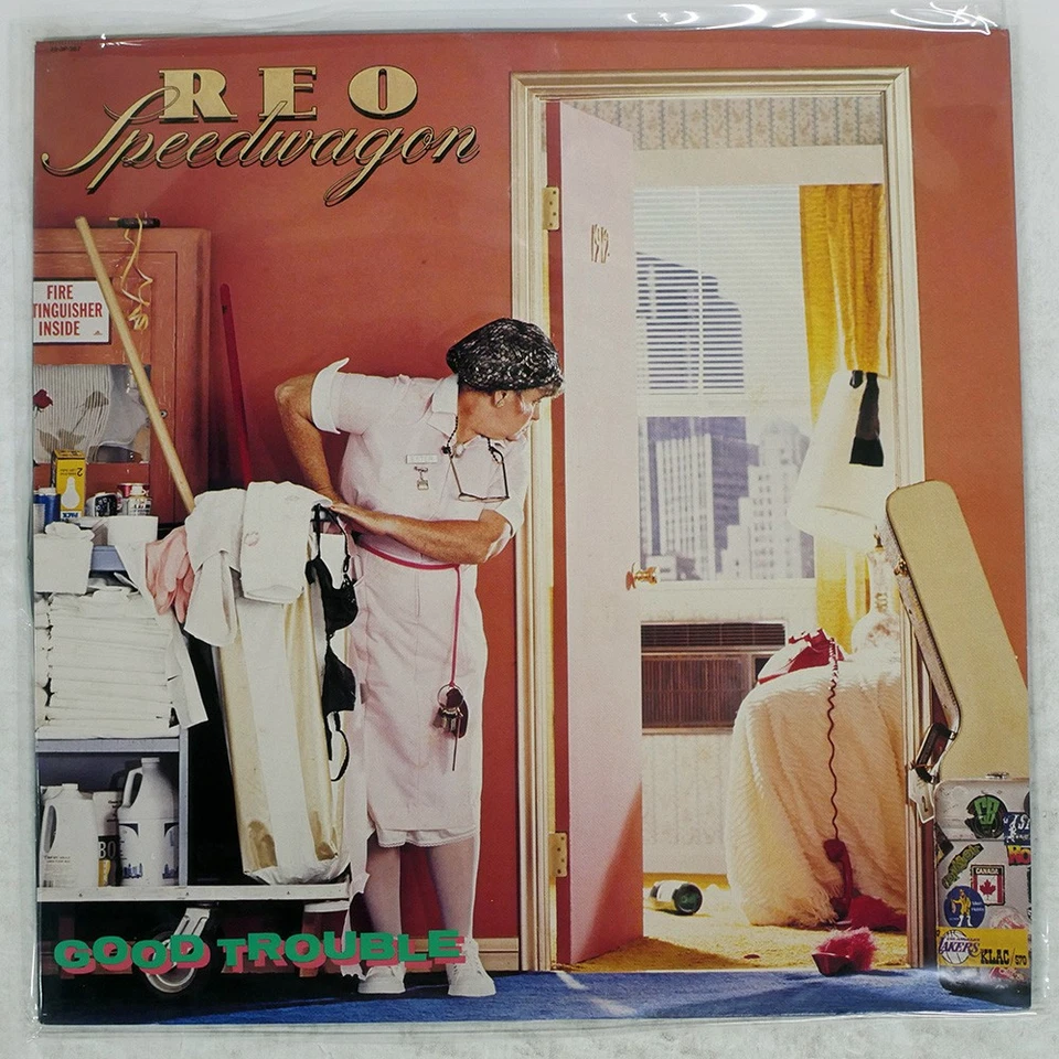 REO SPEEDWAGON GOOD TROUBLE EPIC 253P367 Japan VINYL LP - Image 1 of 1