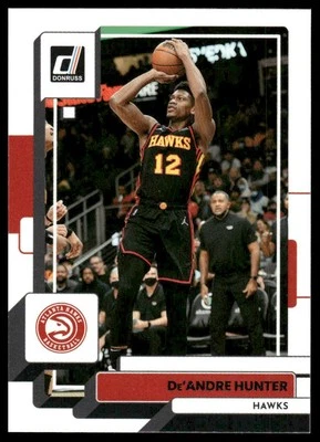 De'Andre Hunter 2022-23 Panini Donruss #64 Atlanta Hawks - Image 1 of 2