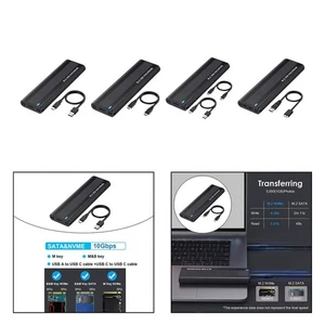 M.2 NVMe-Gehäusebefestigungen reparieren Riser-Karte für Android OS Windows - Afbeelding 1 van 21