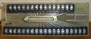 #SLS1C23 DynaPath CNC System Delta10-MU I/O Board w/CordTerminal PDB-37D #7640SO - Picture 1 of 2