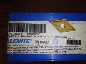 10 Valenite DNMG 432 W SV510 Hartmetalleinsätze - Bild 1 von 1