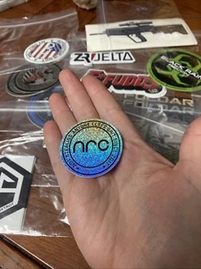 NEU 2025 SHOT SHOW NRC Patriotismus taktischer Aufkleber Sticker Militär Schusswaffen USA - Bild 1 von 2