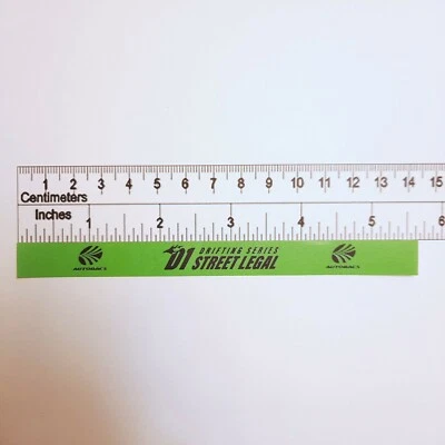 -1/3-  RC 1/10 Windshield Banner Sticker Sunstrip Scale Decal Drift Car Trucks - Image 1 of 4