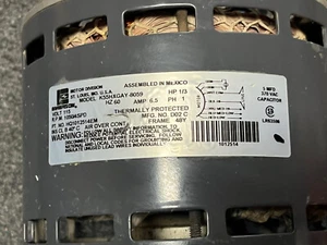 ICP Blower Motor HQ1012514EM 1/3hp OEM 1050/4sp Comfortmaker Heil K55HXGAY-805 - Picture 1 of 3