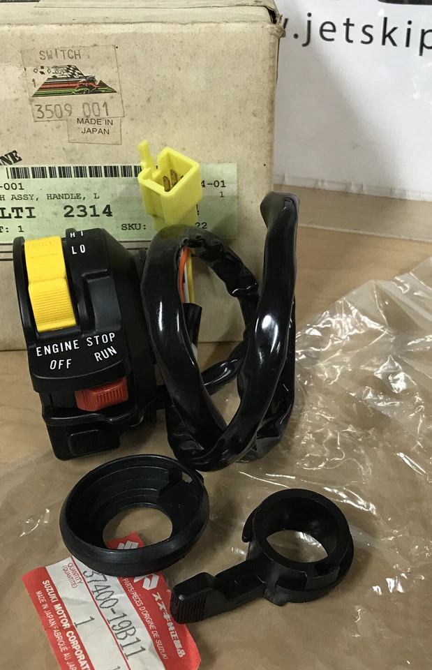 Interruptor de luz de partida Arctic Cat 3509-001 4x4 400 ATV 99, F 250 ATV 01, ….. fabricante de equipamento original novo - Imagem 1 de 1