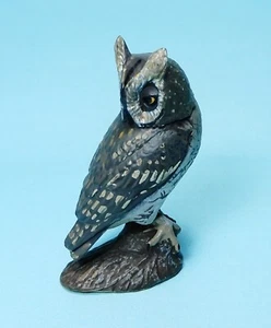Kaiyodo Choco Q Tier in Japan Serie 8 Orientalische Kugeln Eule Grau Farbe Figur - Bild 1 von 3