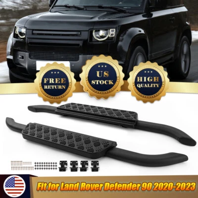 Barra Nerf estribo lateral compatible con Land Rover Defender 90 L663 2020-2023 Foto 1 de 4