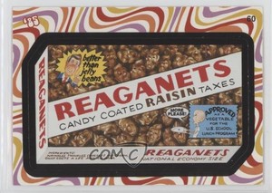 2008 Topps Wacky Packages Flashback 2 Black Border Reaganets #60 0nl0
