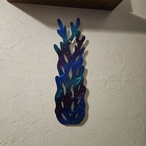 Modern Abstract Metal Beach Wall Art Home Decor Seaweed hanging Design Accent  - Picture 1 of 3